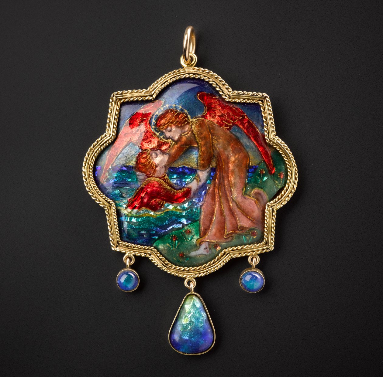 Aus der Tiefe Anhänger, 1908 von Phoebe Anna Traquair