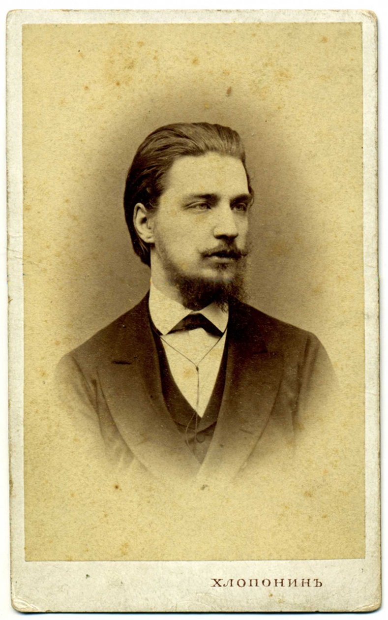 Alexander Sergejewitsch Buturlin, 1845-1916, 1872 von Photo studio Alexander Khloponin