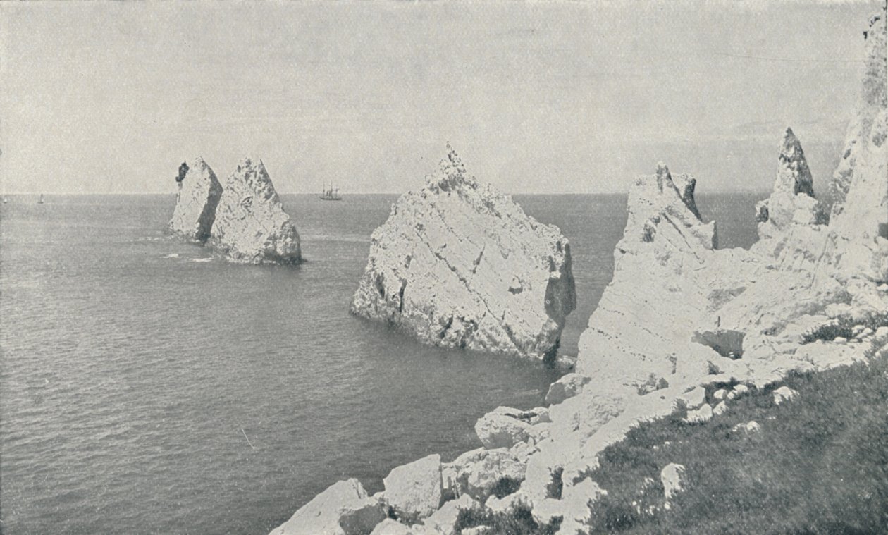 Die Nadeln, 1910 von Photochrom Co Ltd of London