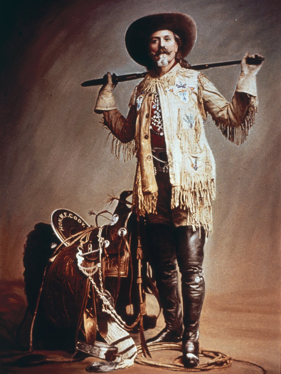 Buffalo Bill Cody (1846-1917) von Photographer American
