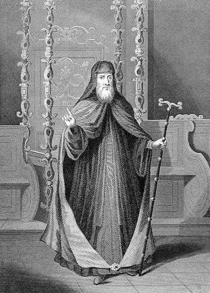 Der griechische Patriarch von Konstantinopel von Picart (after)