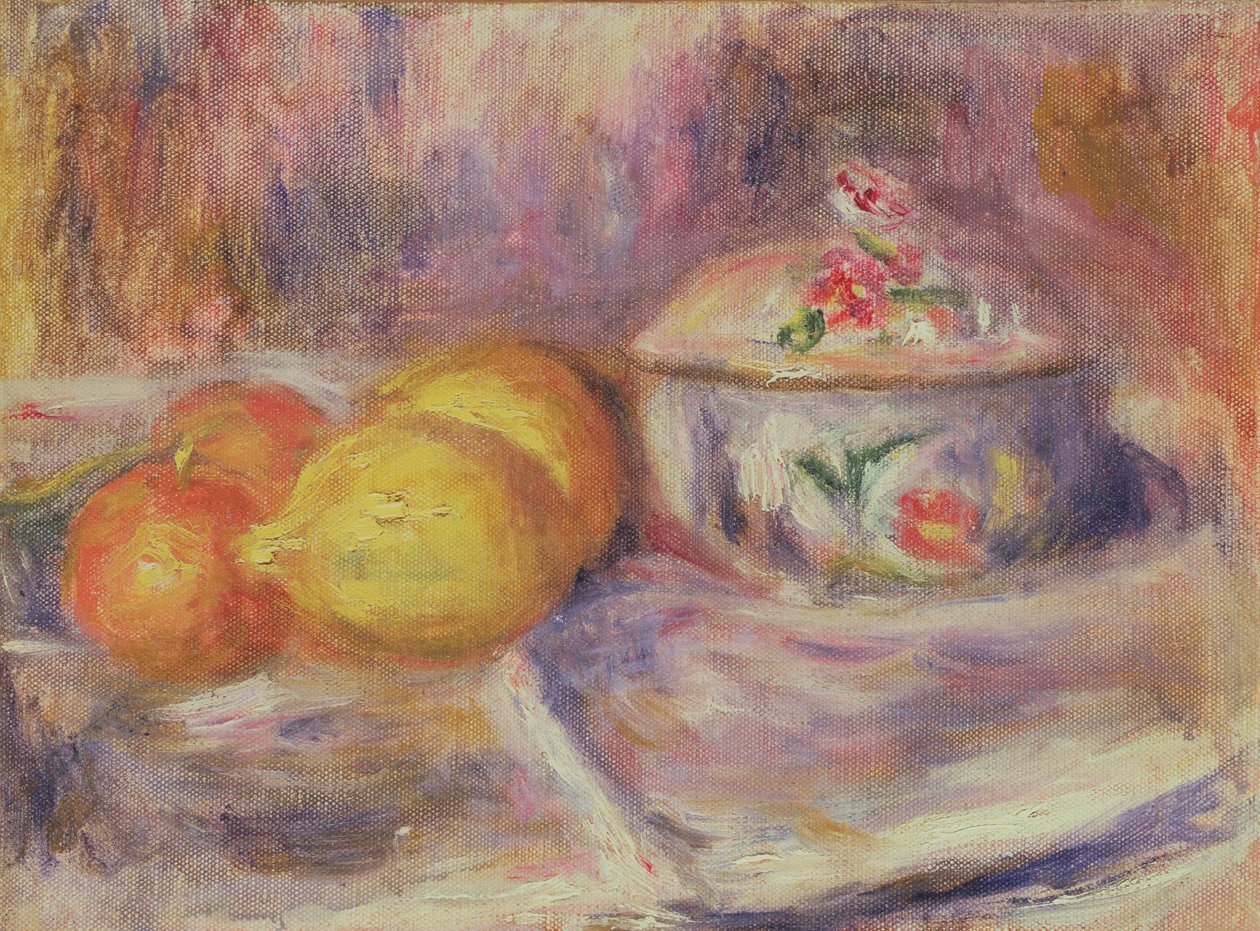 Früchte und Bonbonniere, nach 1914 von Pierre Auguste Renoir
