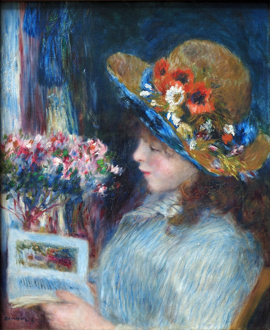 Lesendes Mädchen von Pierre Auguste Renoir
