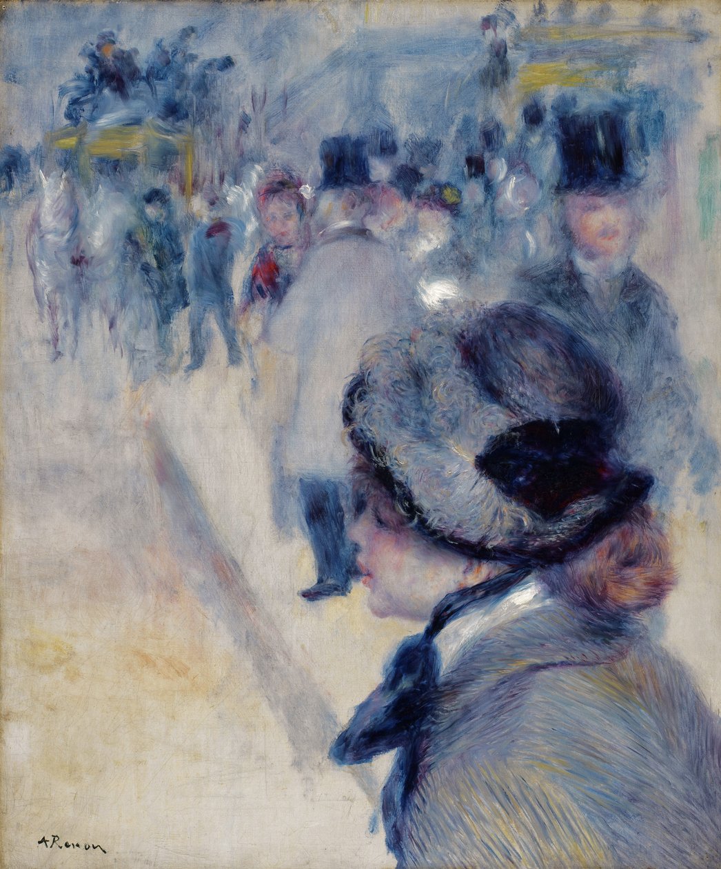 La Place Clichy, ca. 1880 von Pierre Auguste Renoir