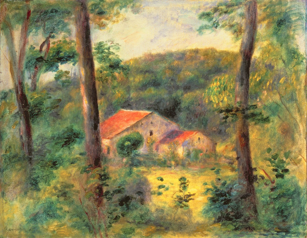 Landschaft bei Briey, 1899 von Pierre Auguste Renoir