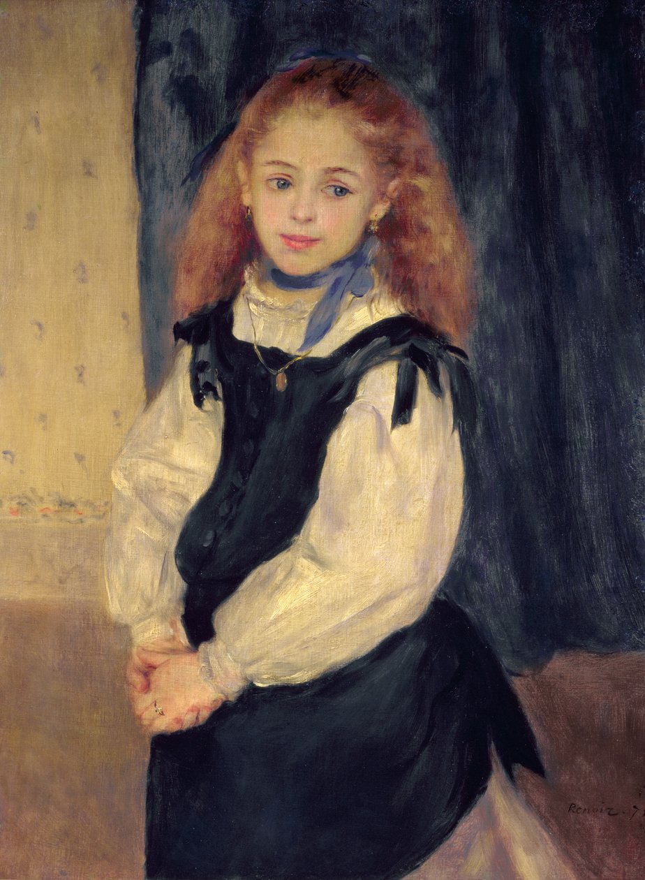 Porträt von Mademoiselle Legrand von Pierre Auguste Renoir