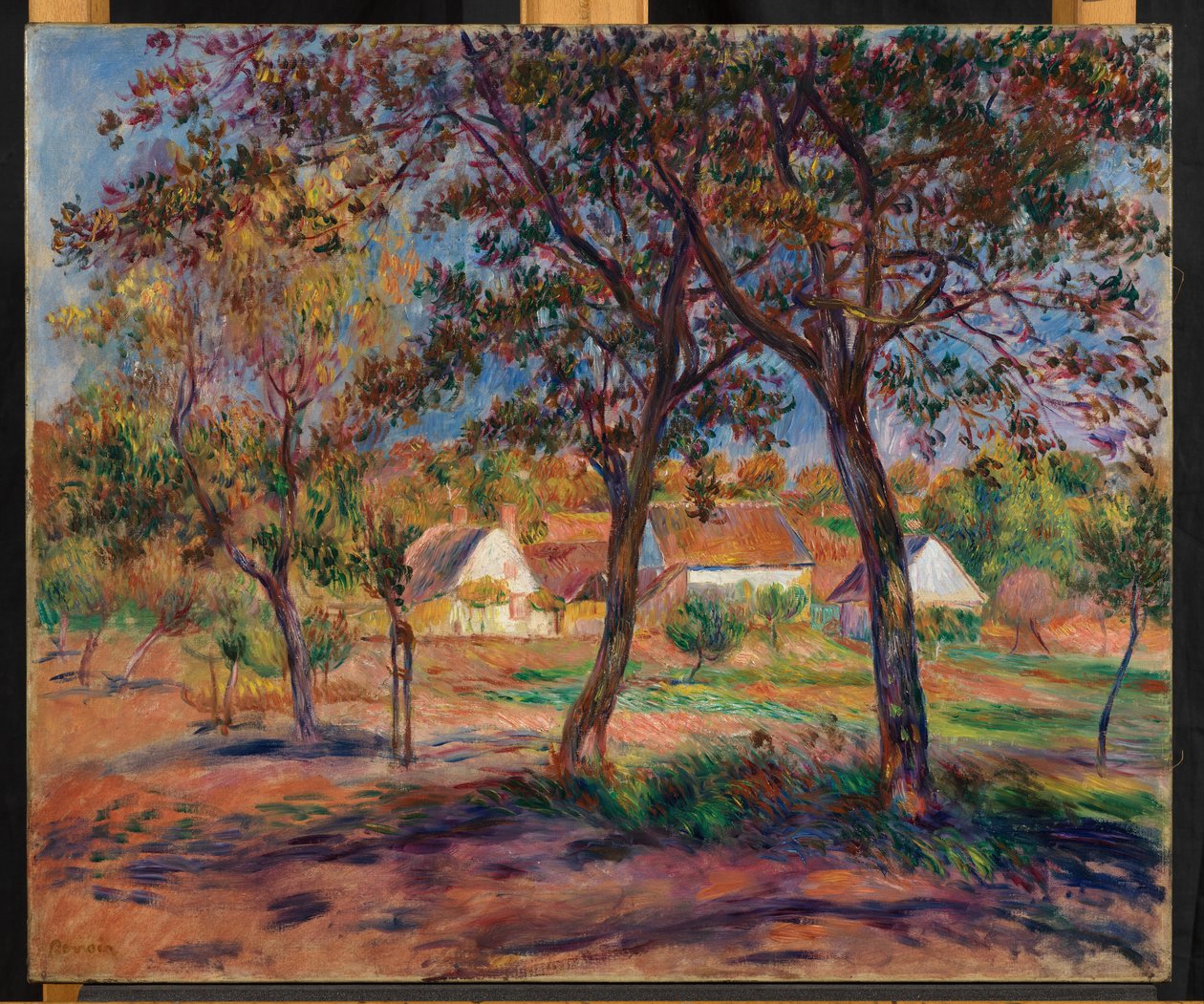 Die Vororte von Pont-Aven, ca. 1888-90 von Pierre Auguste Renoir