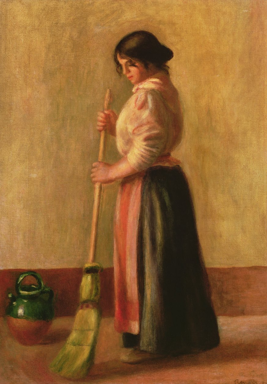 Der Straßenkehrer von Pierre Auguste Renoir