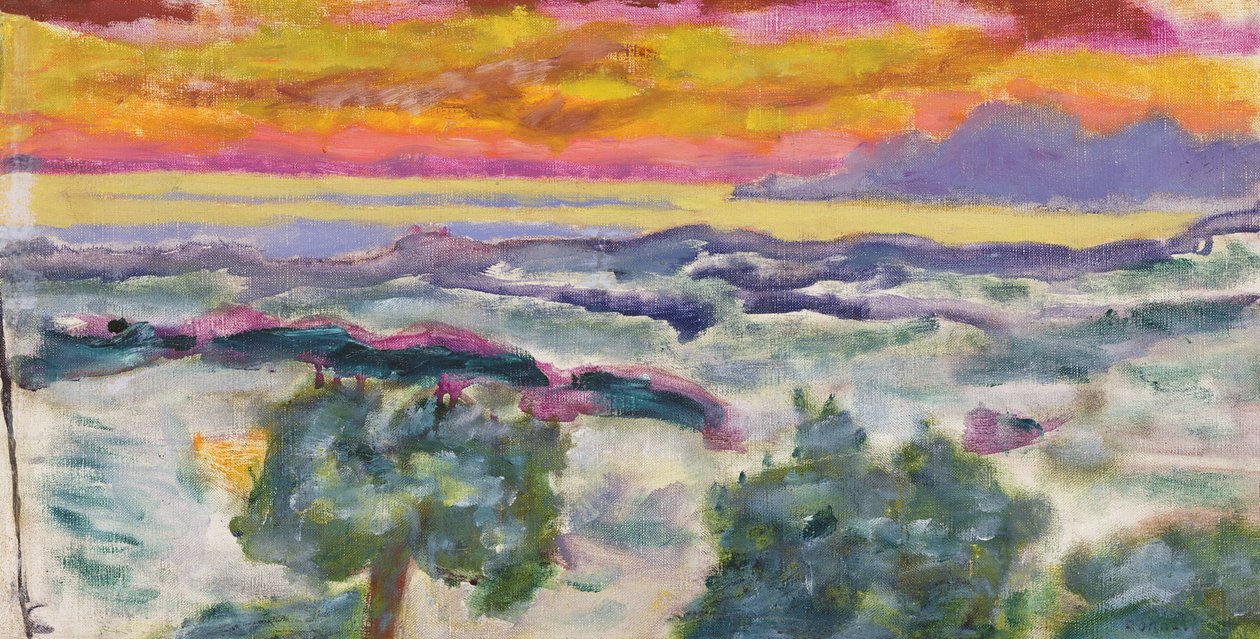 Sonnenuntergang, 1939 von Pierre Bonnard