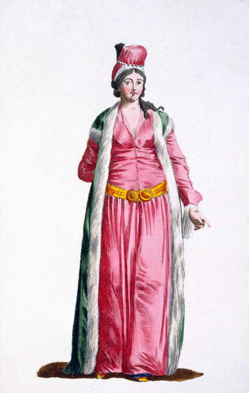 Eine Adlige aus Smyrna in der Türkei, 1780 von Pierre Duflos