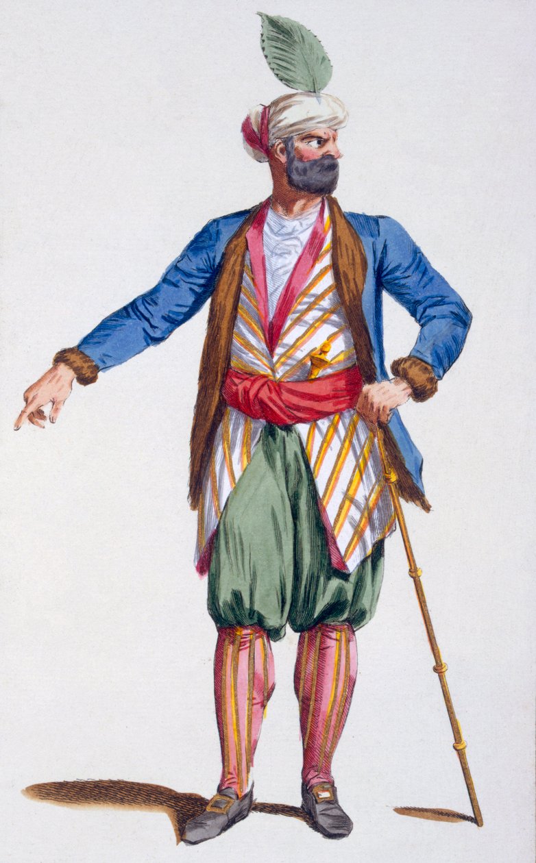 Aladin, Sultan von Achem, 1780 von Pierre Duflos