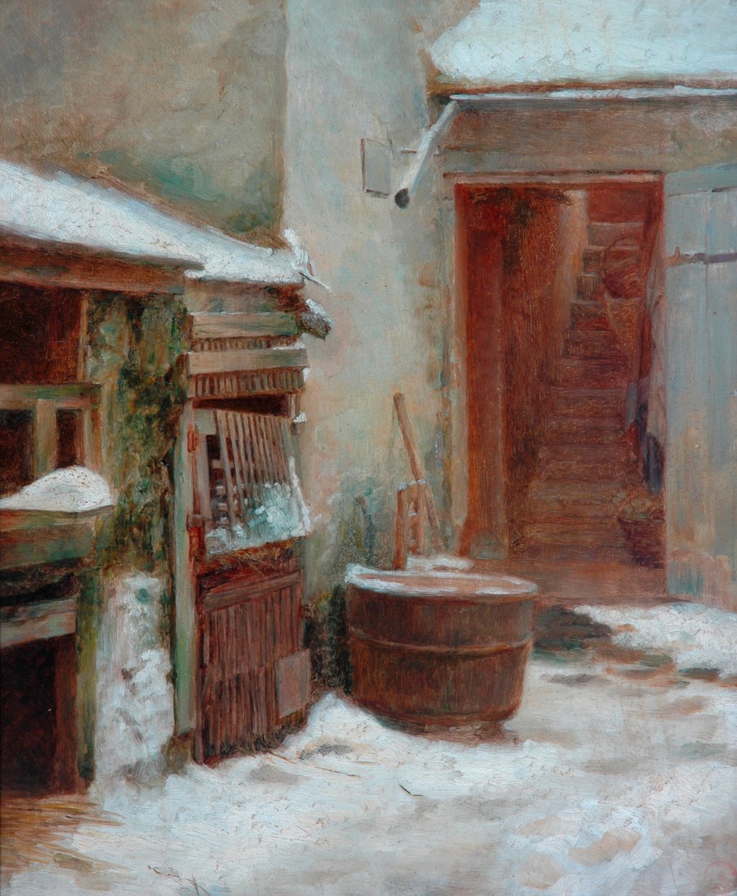 Die Veranda von Pierre Edouard Frere