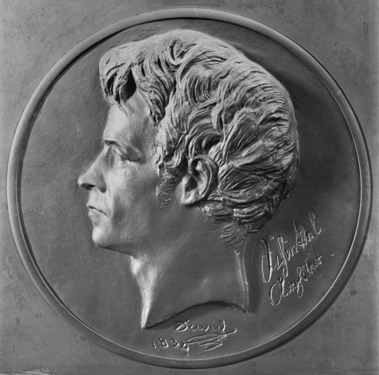 Karl Friedrich Schinkel, 1834 (Bronze) von Pierre Jean David d