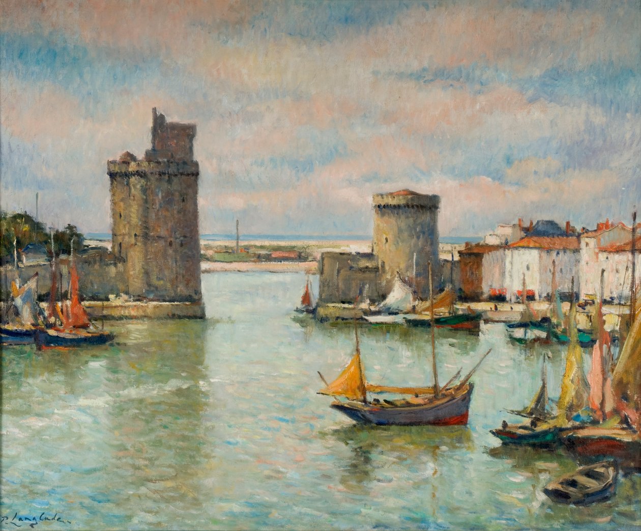 Die Stadt La Rochelle von Pierre Langlade