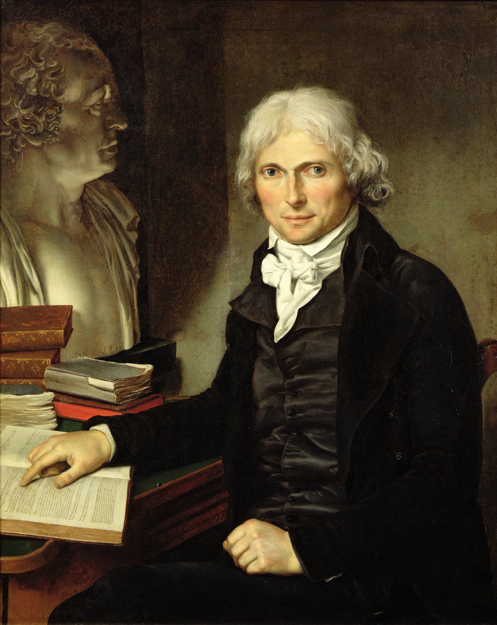 Porträt von Francois Xavier Bichat (1771-1802) von Pierre Maximilien Delafontaine