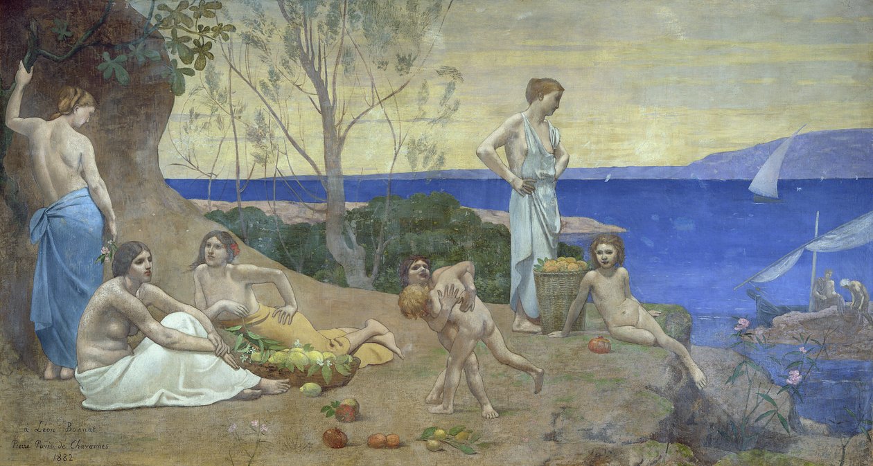 Süßes Land, 1882 von Pierre Puvis de Chavannes