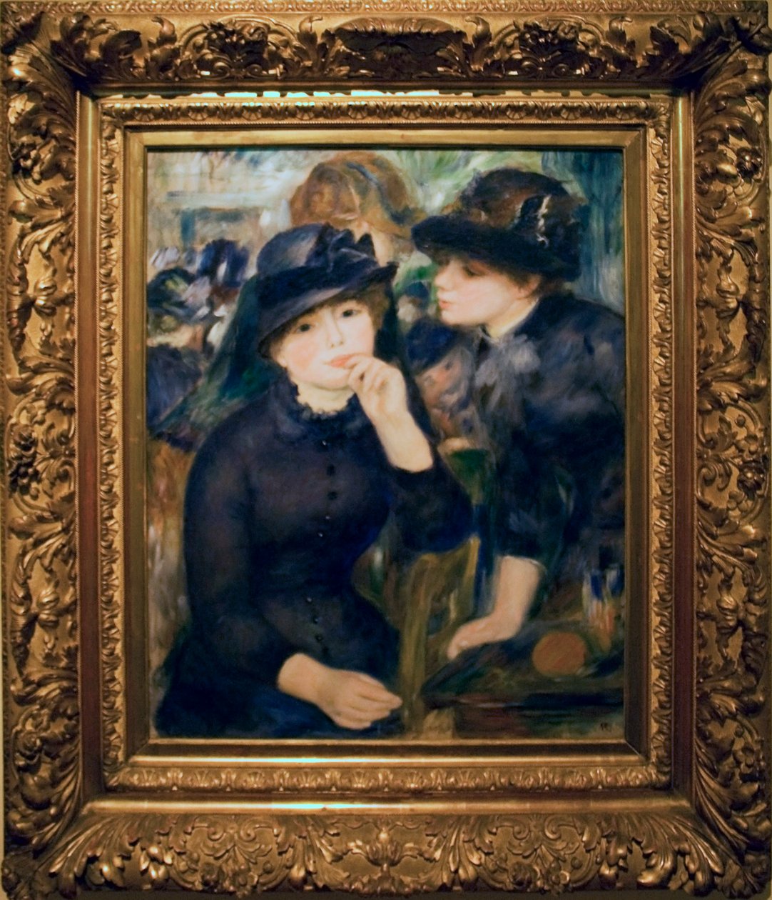 Mädchen in Schwarz von Pierre Auguste Renoir