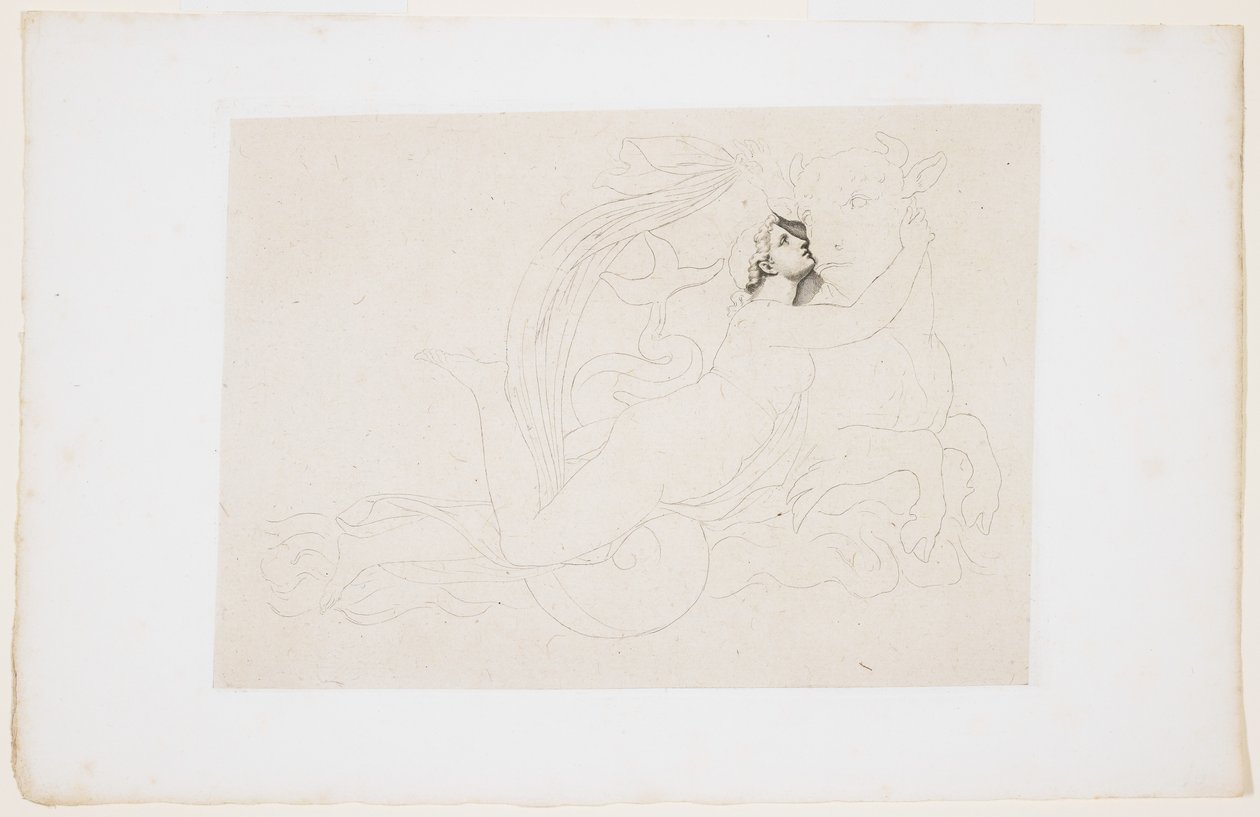 Die Entführung Europas von Pierre Paul Prudhon