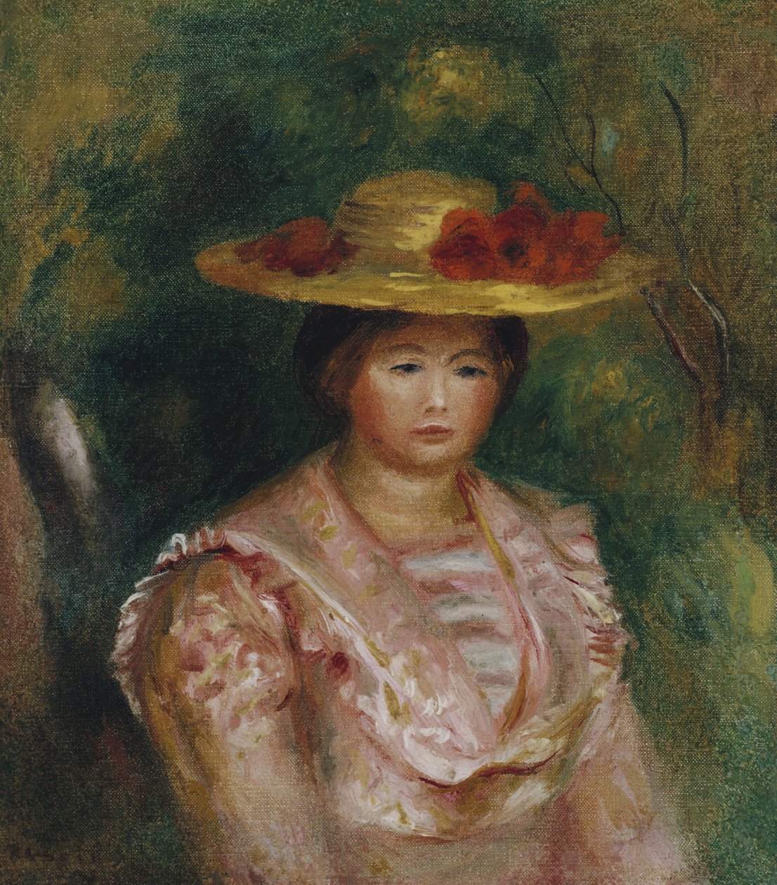 Büste einer Frau von Pierre Auguste Renoir