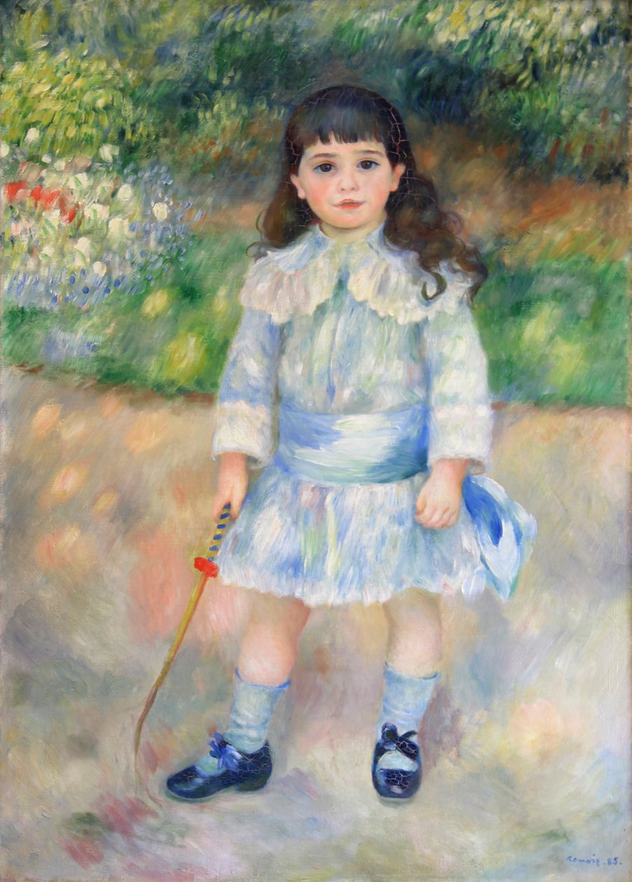 Kind mit Peitsche, 1885 von Pierre Auguste Renoir