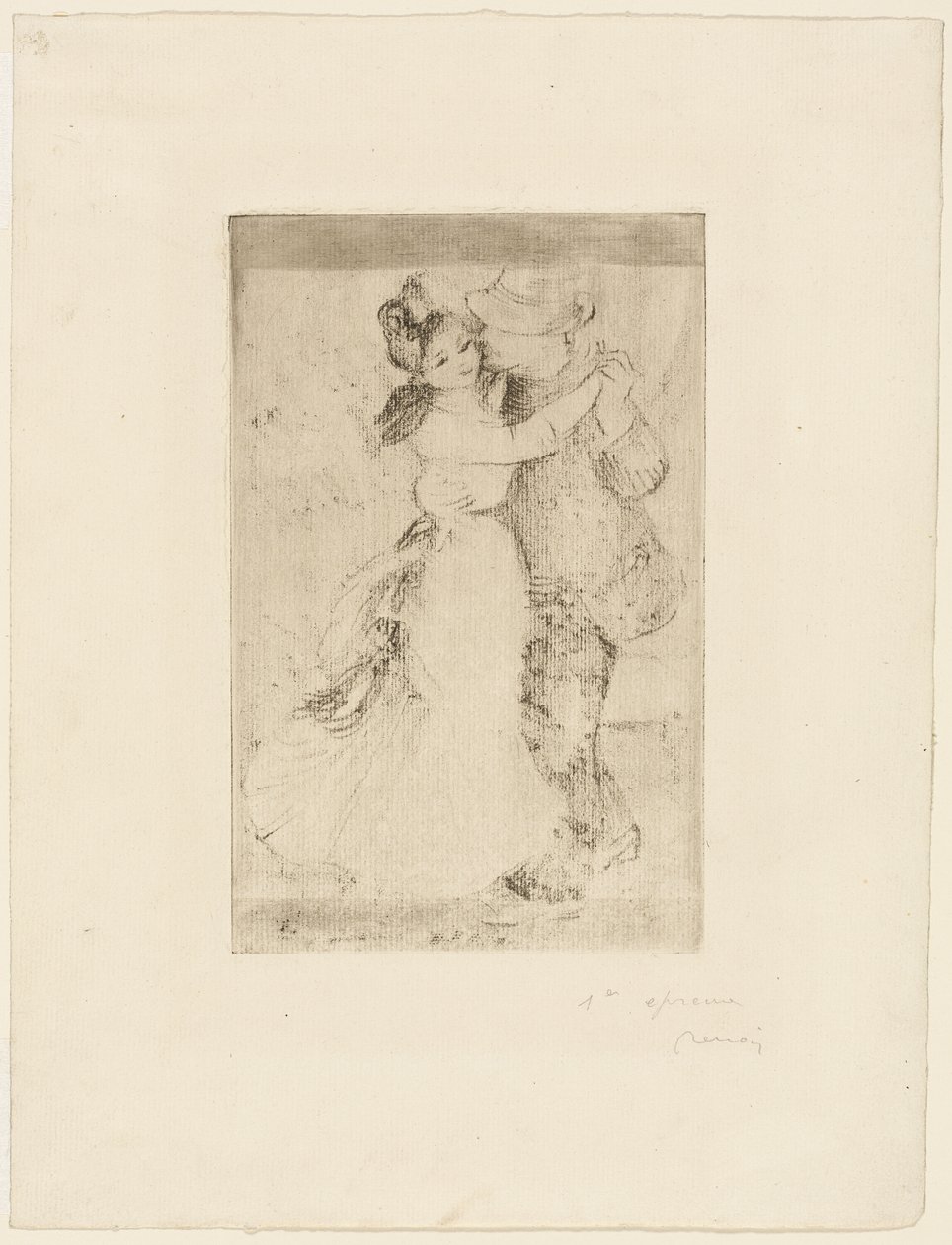 Tanz auf dem Land von Pierre Auguste Renoir