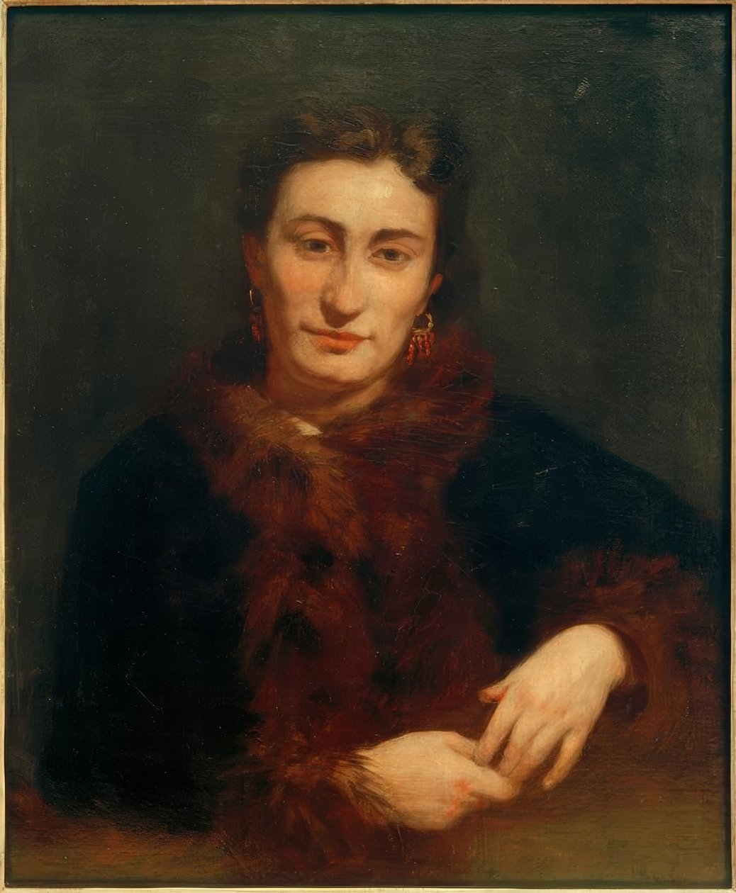 Die Dame im Pelz von Pierre Auguste Renoir