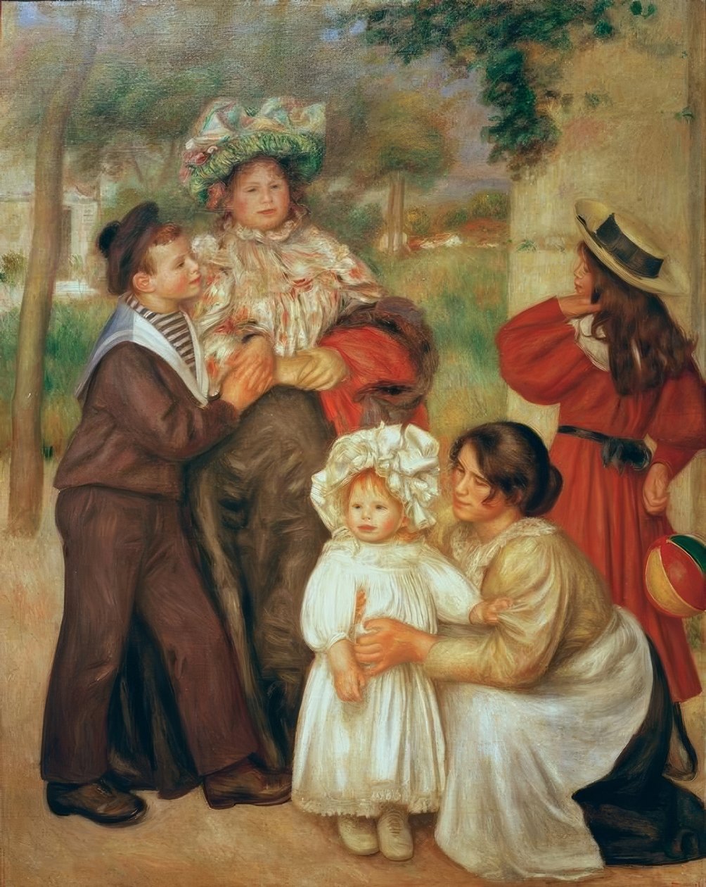 Die Künstlerfamilie von Pierre Auguste Renoir
