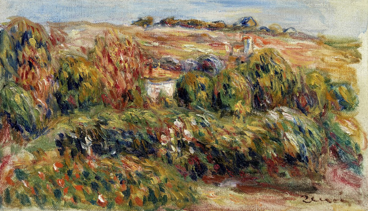 Landschaft in der Provence von Pierre Auguste Renoir