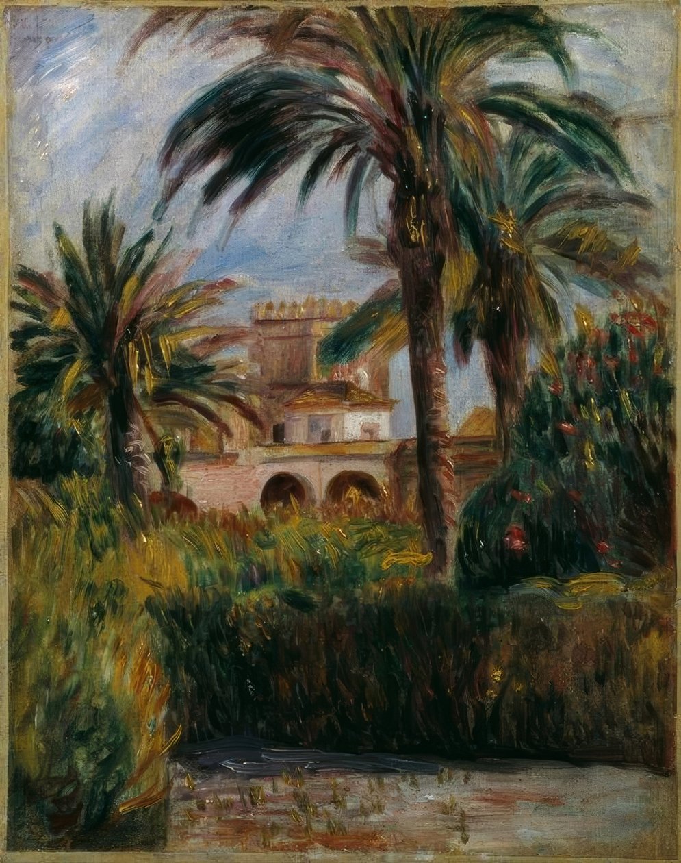 Der Garten d’Essai in Algier von Pierre Auguste Renoir