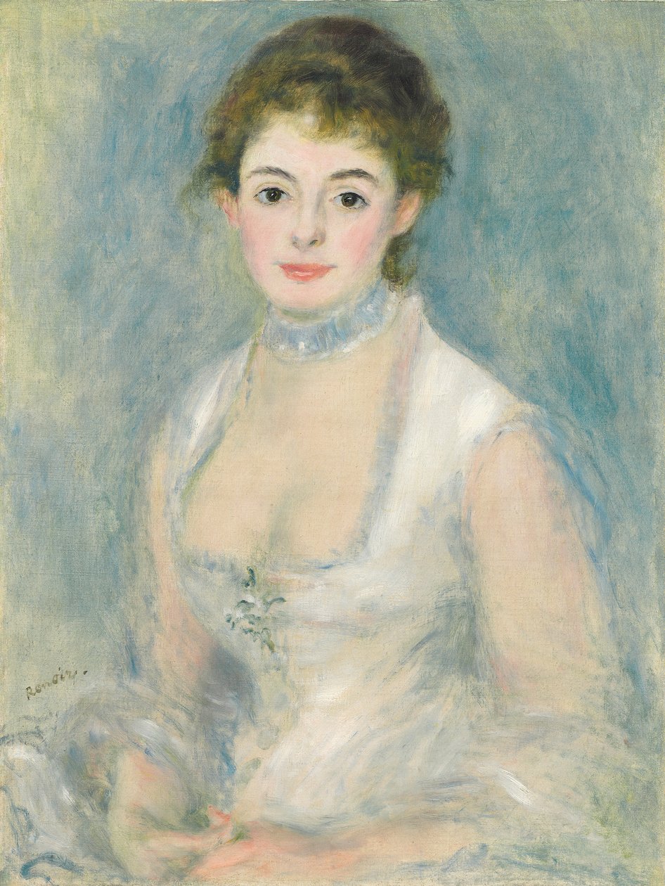 Madame Henriot, ca. 1876 von Pierre Auguste Renoir