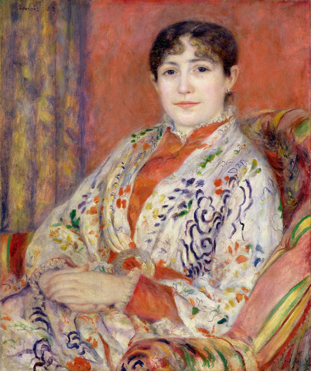 Madame Heriot, 1882 von Pierre Auguste Renoir