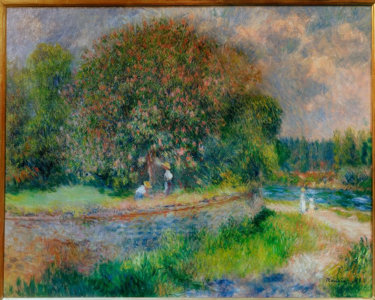 Blühende Kastanie von Pierre Auguste Renoir