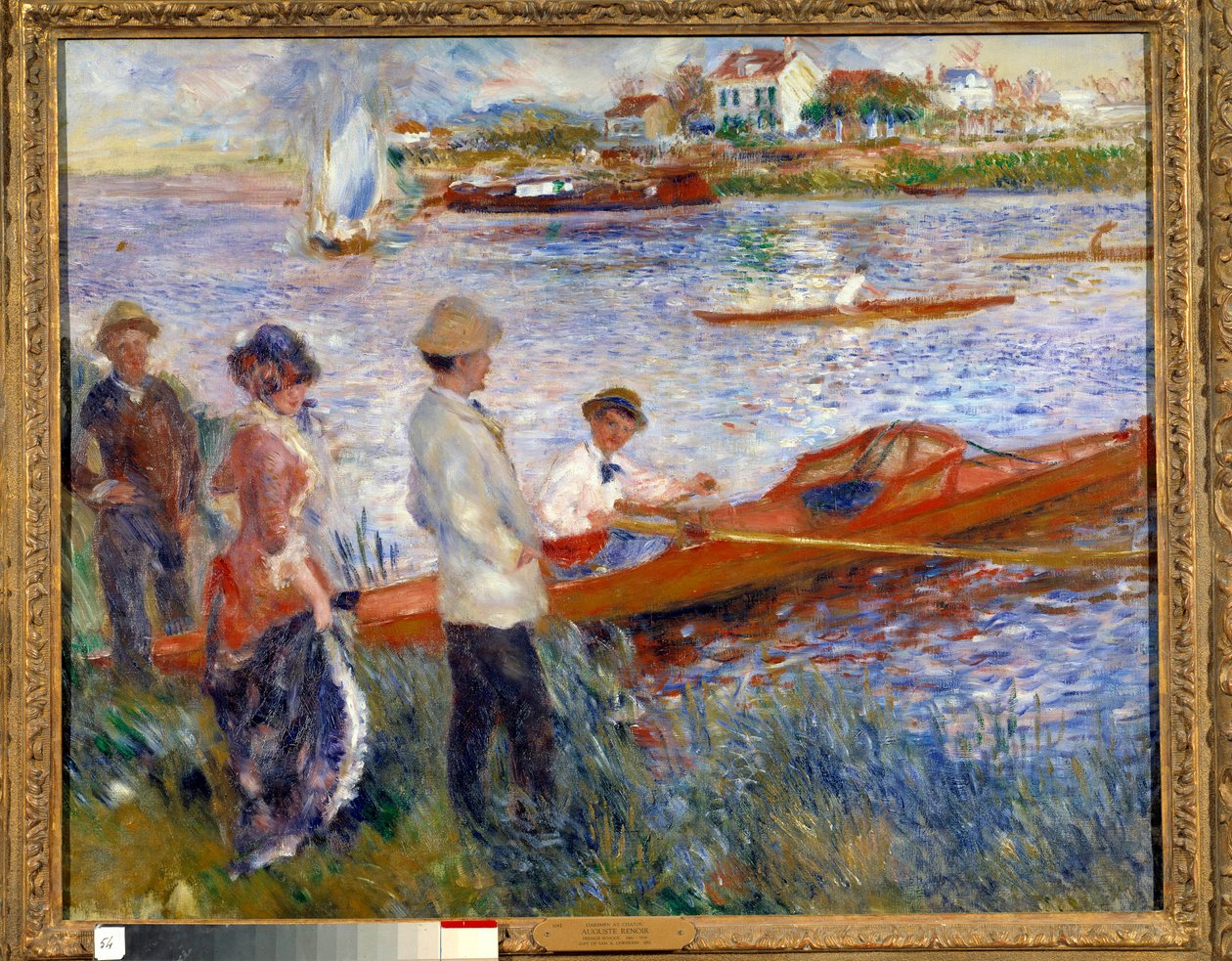 Ruderer in Chatou von Pierre Auguste Renoir