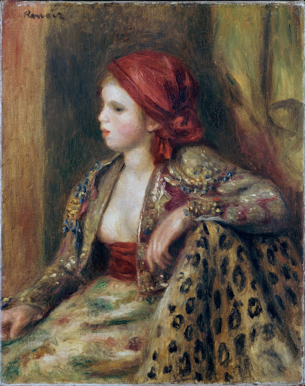 Odaliske, ca. 1895 von Pierre Auguste Renoir