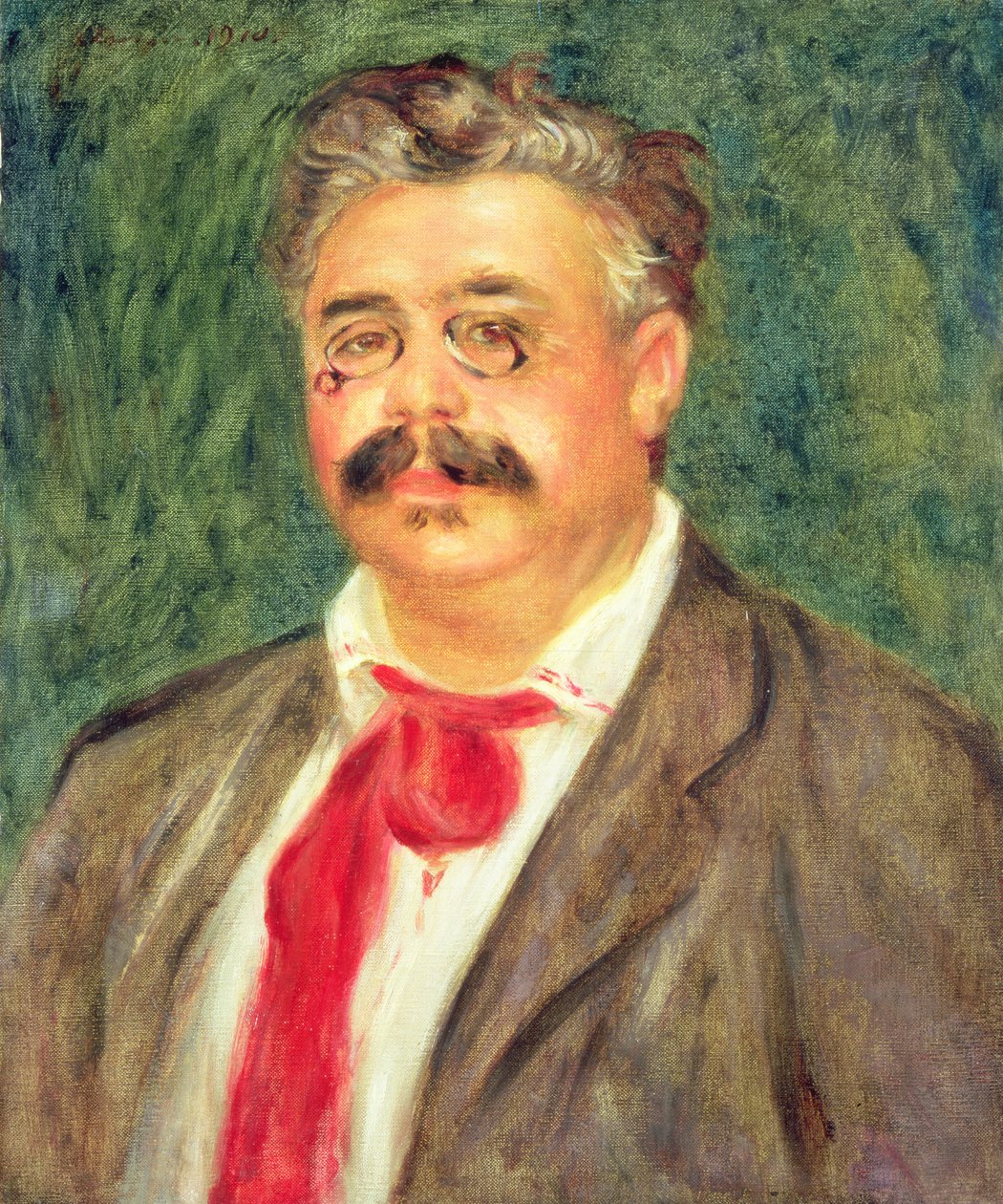 Porträt von Wilhelm Muhlfeld, 1910 von Pierre Auguste Renoir