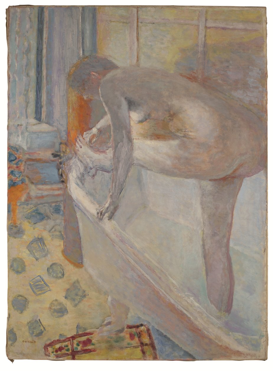 Großer Akt in der Badewanne von Pierre Bonnard