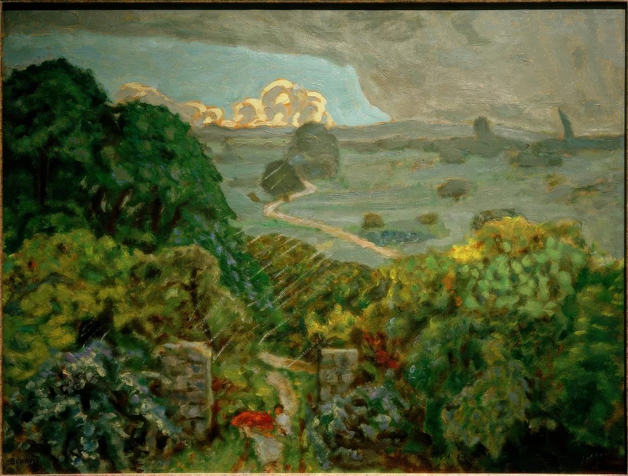 Das Gewitter in Vernouillet von Pierre Bonnard