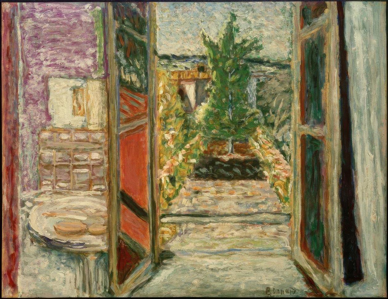 Das offene Fenster von Pierre Bonnard