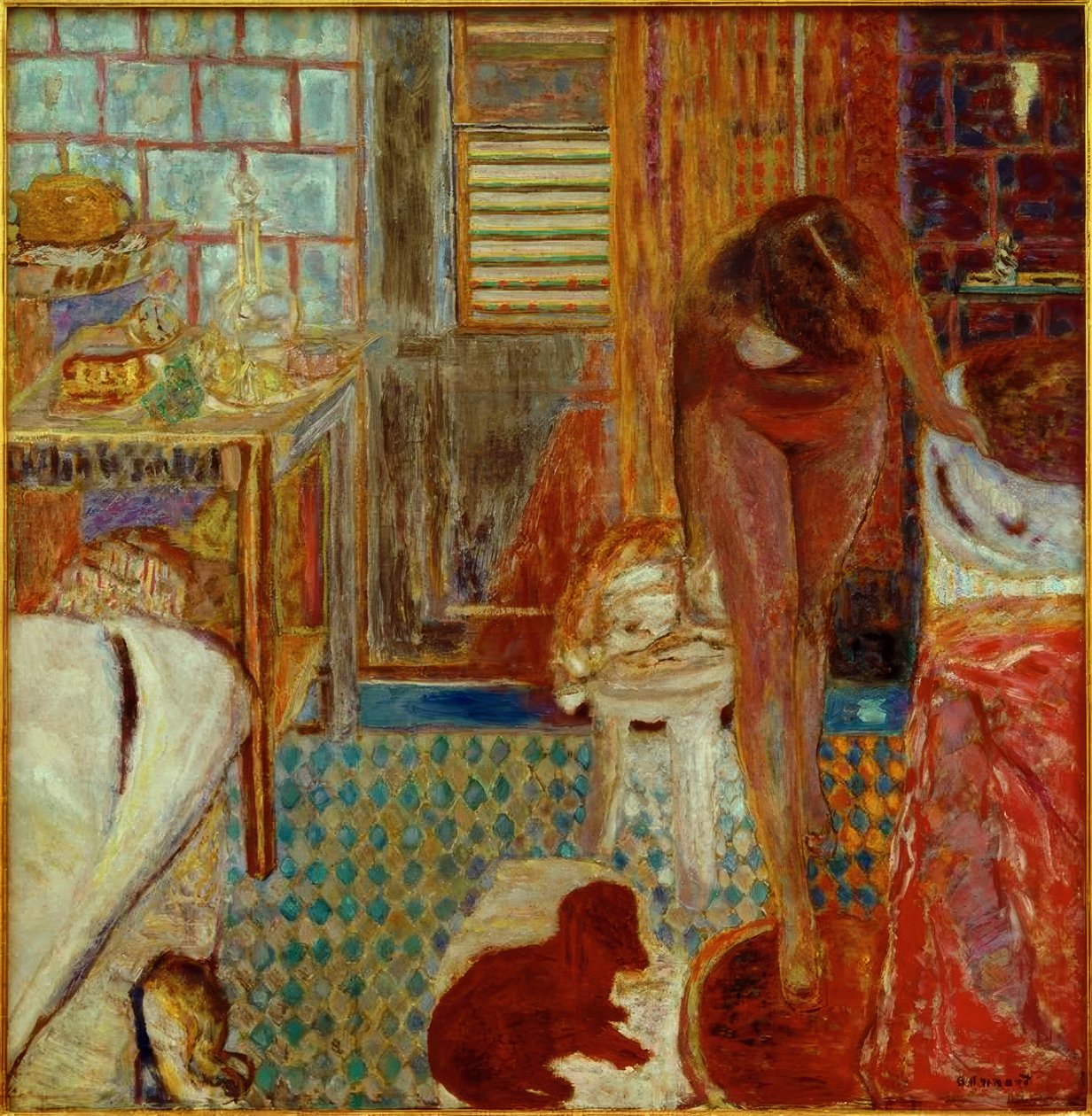 Das Toilettenkabinett von Pierre Bonnard