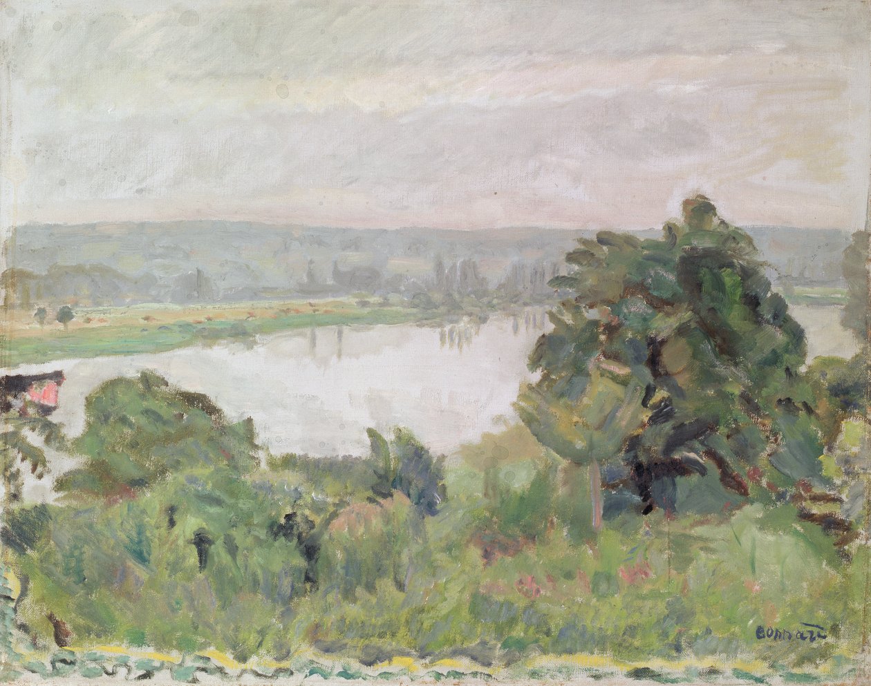 Die Seine bei Vernon, 1911 von Pierre Bonnard