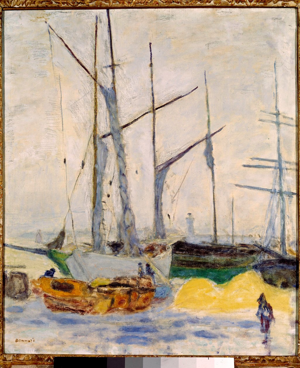 Der Hafen von Cannes von Pierre Bonnard