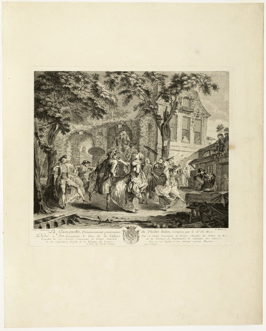 Der Tanzsaal von Pierre François Basan