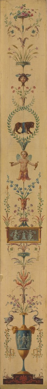 Dekoratives Panel von Pierre II Rousseau