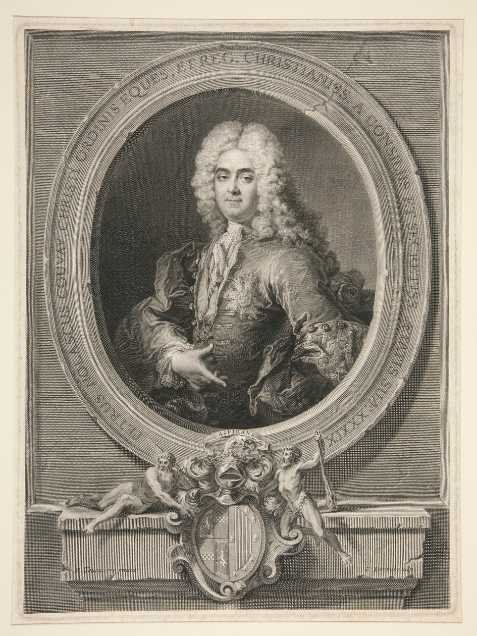 Petrus Nolascus Couvay von Pierre Imbert Drevet