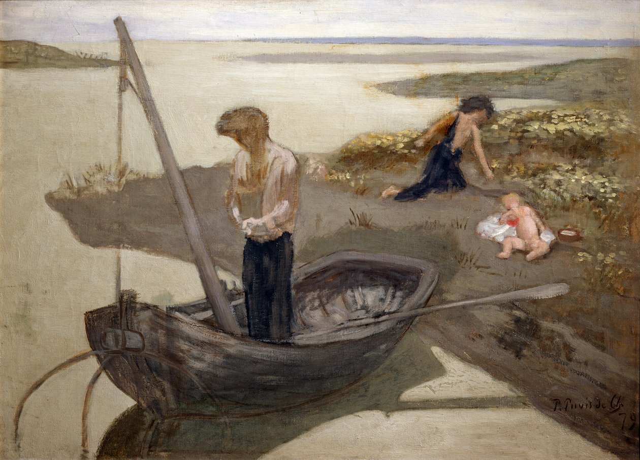 Der arme Fischer, 1879 von Pierre Puvis de Chavannes