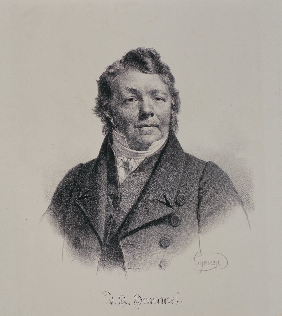 Johann Nepomuk Hummel (1778-1837) von Pierre Roch Vigneron