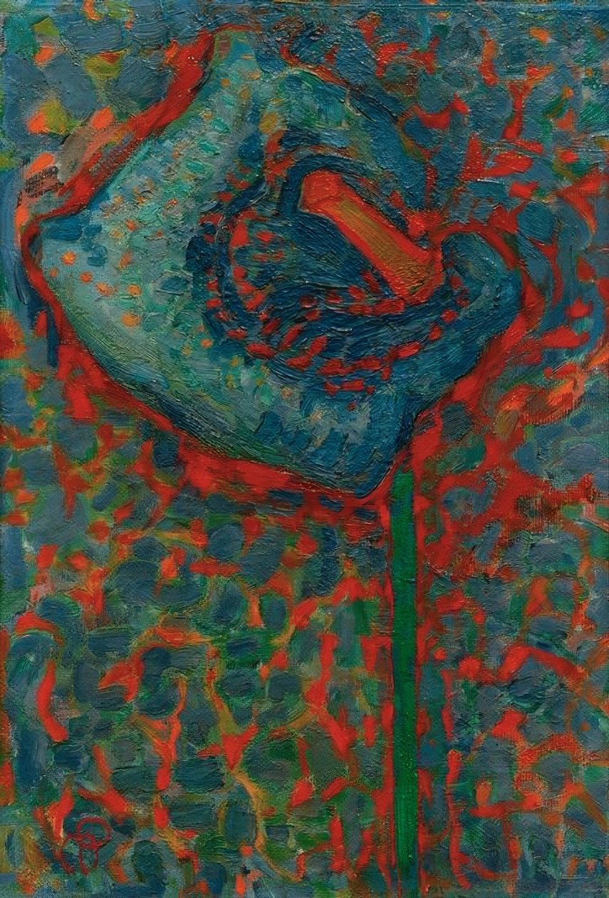 Aronstab von Piet Mondrian