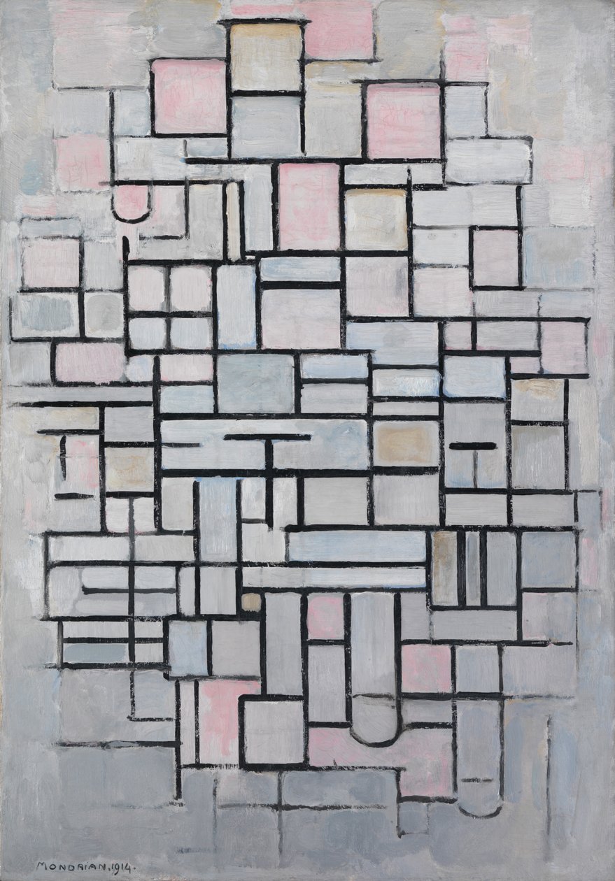 Komposition Nr. IV von Piet Mondrian