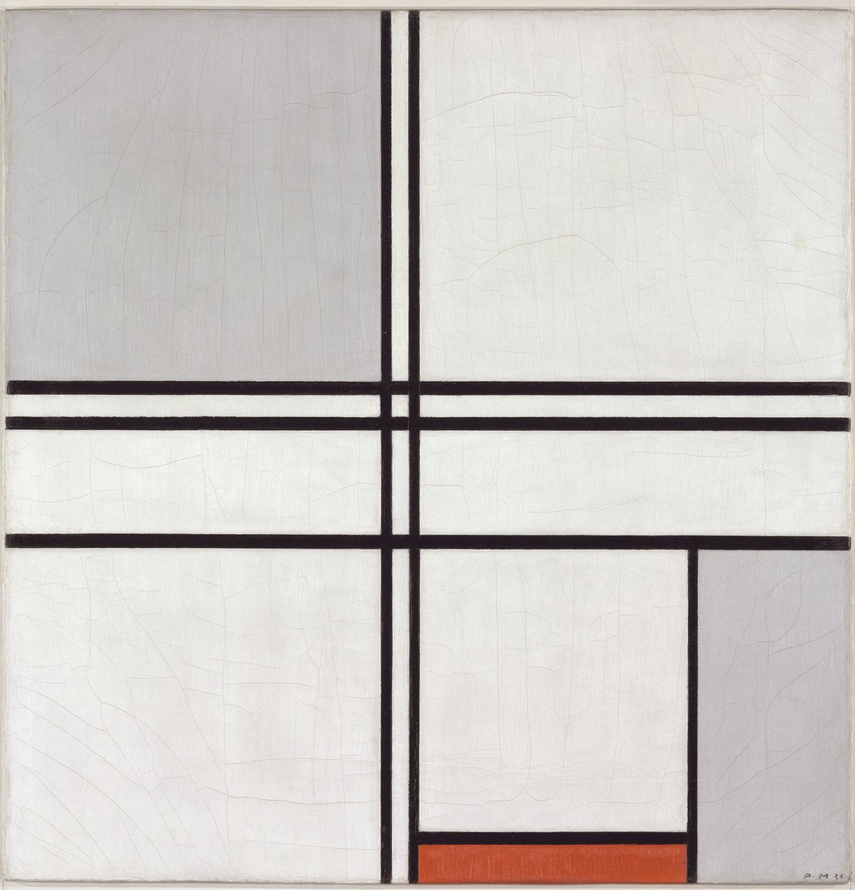 Komposition von Piet Mondrian