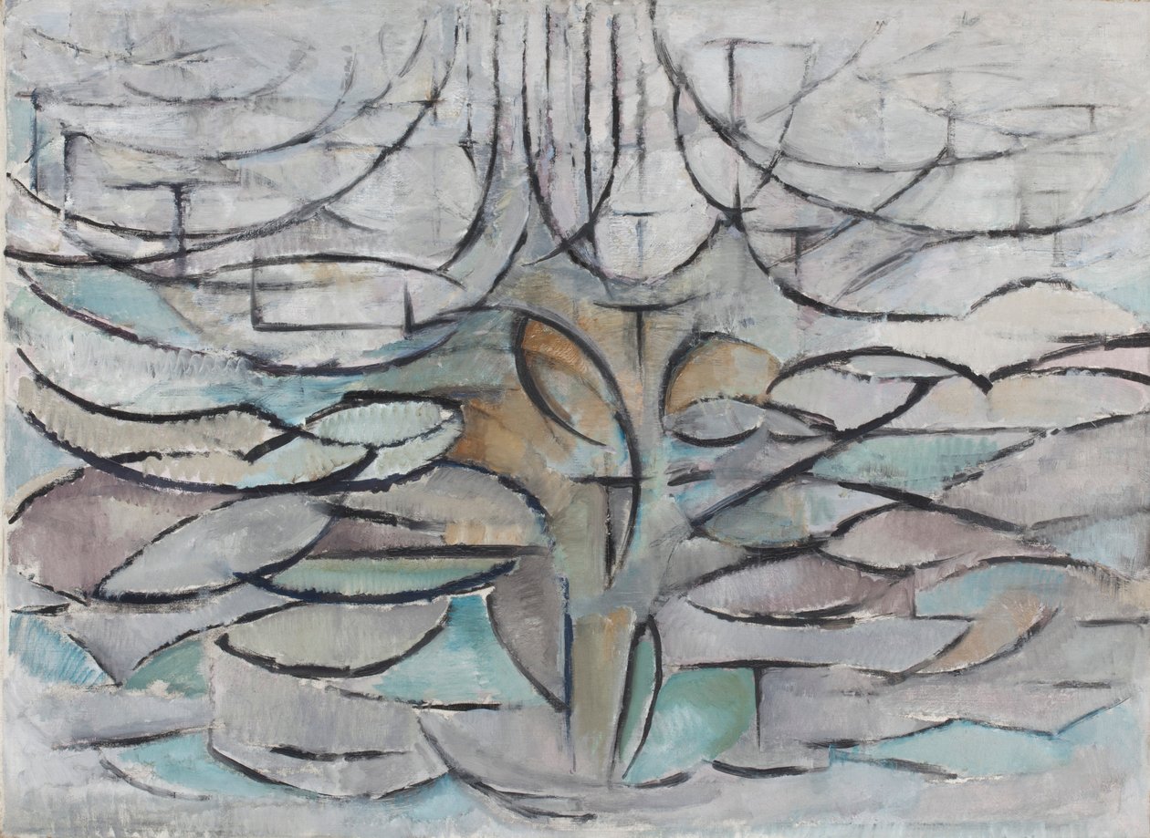 Der blühende Apfelbaum, 1912 von Piet Mondrian